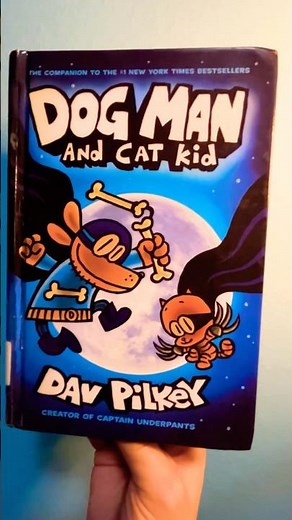 Have you read Dog Man and Cat Kid? #dogmanstories #dogman #books #booktube #catkid #book