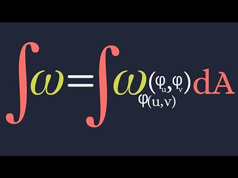 Differential Forms | Examples of integrating 2-forms.