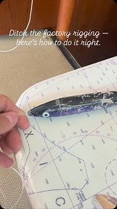 This is what a beat-up 9” cedar plug looks like after doing real work. Forget the stock rigging — it’s trash. Here’s how to rig it right: • 9/0 Fudu needle-eye hook • 150–200 lb fluorocarbon leader • Crimp it clean, loop protectors on both ends • No swivels, no BS You want this thing to run true and stay in the fight when a tuna hits it at 30 knots. Big bait. Big bite. #Cabo #RightRigger #marlin | Protocol Sport Fishing