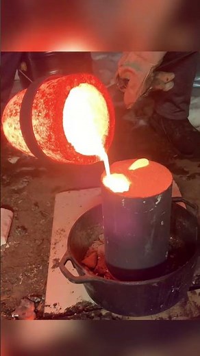 Lost wax casting. Bison sculpture. Bronze casting!