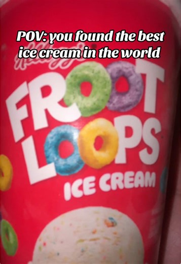 Fruit Loops Ice Cream got it fr😮‍💨🔥#fyp #icecream #collab #fypシ #viral