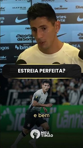 FABRIZIO ANGILERI FALA SOBRE SUA ESTREIA PELO CORINTHIANS