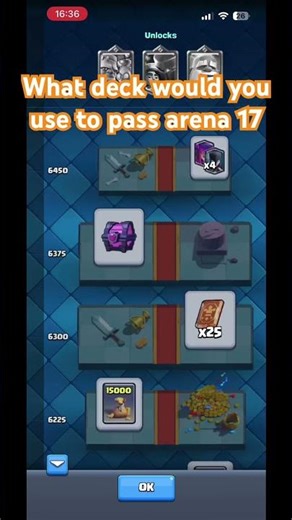 How do you pass arena 17