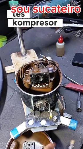 2.3M views · 17K reactions | Como funciona um compressor de geladeira | Cleiton Silva | Facebook