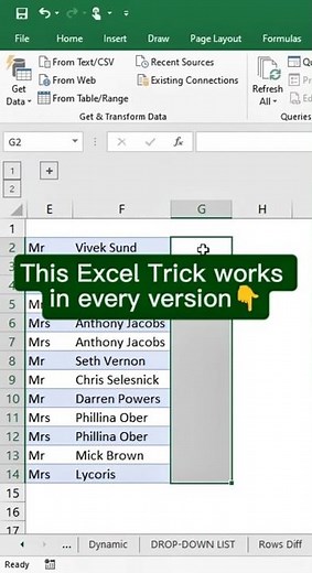 Excel Tutoring: Fastest Way to Combine Text in Excel
