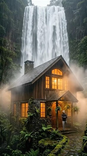 The Rain Stays Above. The Peace Goes Below. #survival #bunker #cabinlife #cabinhouse