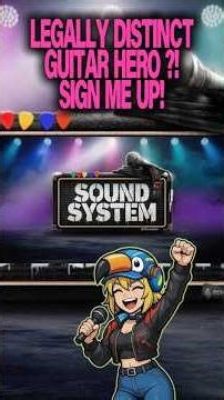 "GuitarHero" is back with SoundSystem! Louder than ever!🎸🎮#gamingnews #soundsystem #rhythmgame