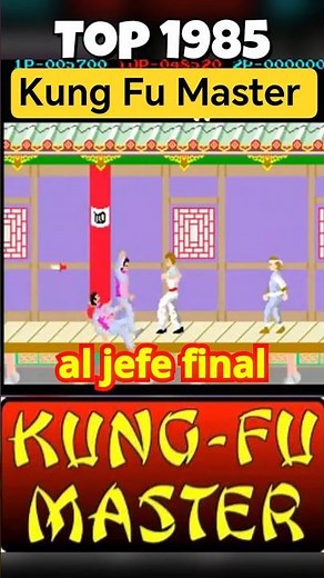 Kung Fu Master Arcade 5to puesto top 1985 #top10 #top #arcade #1985 #2rucosgamer