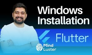 Mind Luster - Learn Flutter Windows Installation