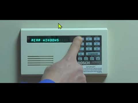 How to reset an alarm on a Bosch radionics