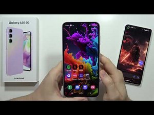 How to Manage Always On Display on Samsung Galaxy A35 5G - Customize AOD