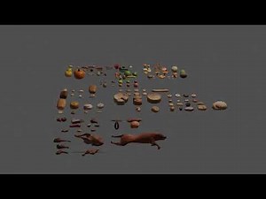 Low Poly Food Pack – Optimized 3D Models for Mobile, VR, and Indie Games