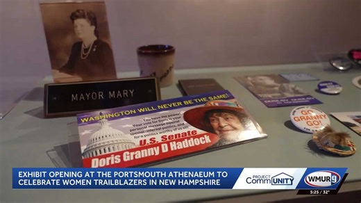 Exhibit at Portsmouth Athenaeum celebrates women trailblazers in NH