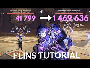 Flins Full Tutorial: BEST F2P Build & Team Guide (Max Damage on a Budget) | Genshin Impact