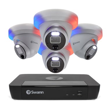 4 Camera 8 Channel 12MP Professional NVR Security System | SWNVK-890004DE