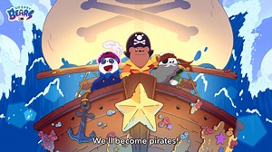 Arrrgh you ready for We Baby Bears?? 🏴‍☠️ ☠️ 🦜 Catch a sneak peek of the bear's high-sea adventures and tune into We Baby Bears - premiering SATURDAY at 10A! | We Bare Bears