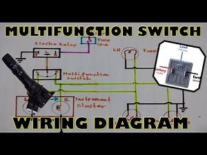 MULTIFUNCTION SWITCH & SIGNAL LAMP WIRING DIAGRAM