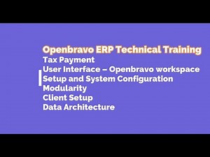 Openbravo ERP Workspace | Setup & System | Modularity & Client Setup | Openbravo Tutorial