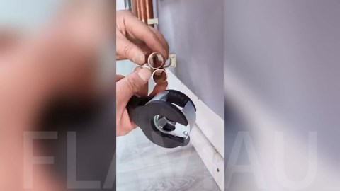 Ratcheting Tubing Cutter, 2 in 1 Ratcheting Tubing Cutter Tool, Tubing Cutter Copper 1/4" To 7/8", Close Quarters Tube Compact Cutter, Easy to Carry and Store for Cutting PPR & Plastic Hoses (Black-1)