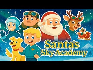 Epic Christmas Flight! 🎅 Leo and Poppy vs the Frozen Storm!🚀🎄