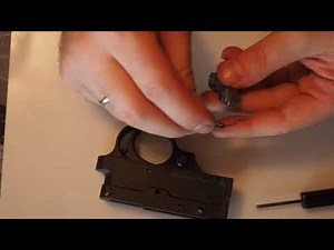 Reassembling the Ruger 10/22 factory trigger