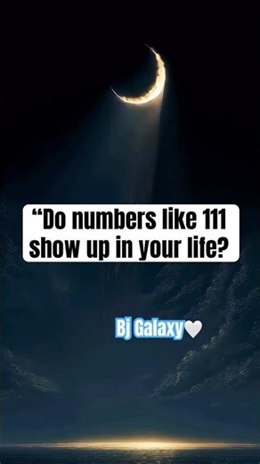 Do You Believe in Angel Numbers? ✨111 Meaning explained#AngelNumbers #111 #BJGalaxy #youtubeshorts