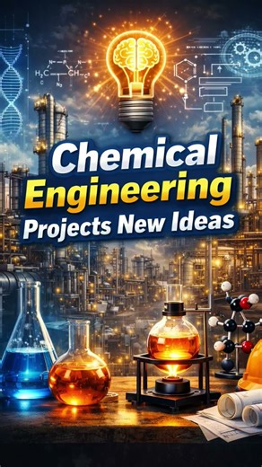 Chemical engineering projects new ideas 💡