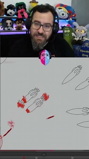 Ninja virus #animator #animationvsanimator #stickman #alanbecker #shorts #reaction