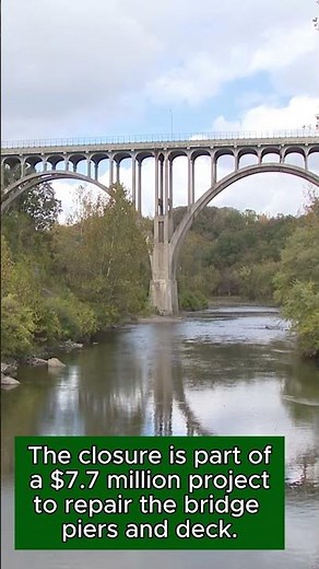 State Route 82 bridge over Cuyahoga Valley now closed through late December