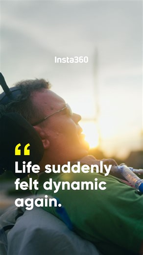 Finding joy in small moments with Link 2 and Neuralink. Meet Brad Smith, an ALS patient who has not only regained the ability to communicate but also broken through physical limitations, rebuilding an emotional bridge with his family. Catch the full documentary on our YouTube channel. #insta360 #insta360link2 #neuralink #userstory #fyp | Insta360