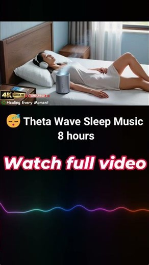No Ads | 😴 Theta Wave Sleep Music | 8 hours | 7.2