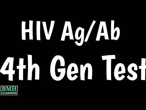 HIV Ag/Ab 4th Gen Test | HIV 4th Generation Assay | When Is 4th Generation HIV Test Conclusive |