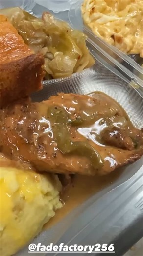 #soulfoodwednesday Menu ⬇️ 🚨 Open 11am-10pm 🚨 We experienced a glitch with our pos system’s gratuity function this last week, so as an apology, everything is $20 today! 🥺 We Sorry * Smothered Chicken Breast Quarter Over Chunky, Golden Mashed Potatoes * 12oz Smoked Ribeye * 3pc Fresh, Fried, Farm Raised Catfish Feast ➡️ Sides: #4cheezemacaroni Cabbage & Collards Gumbo Greens (Smoked Turkey & Beef Smoked Sausage) Chunky, Golden Mashed Potatoes Fried Corn Cheesy Chicken & Broccoli Rice Casserole