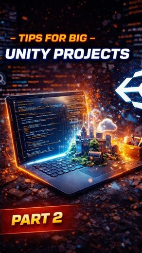 Unity project tips 2 #codelife #Coding #code #tech #Unity
