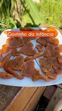 Doce de abóbora da minha infância ❤️. Coco, cravo da Índia e corações 🍬