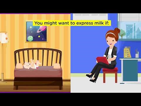 How to do hand expression of breastmilk
