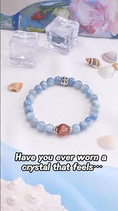 Kyanite Crystal Bracelet 💙 Clarity, Balance & Calm Energy | Healing Crystals