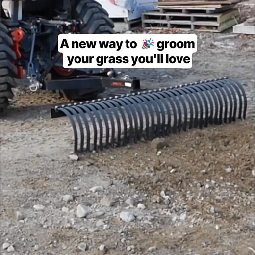 16 reactions |  #FreeShipping Pull-Behind Thatch Remover, 60" Width, Equipped with 32 Durable Steel Prongs, Tractor-Compatible 3-Point Hitch Garden Rake, Ideal for Soil Preparation and Grass Maintenance | VEVOR Home Improvement | Facebook