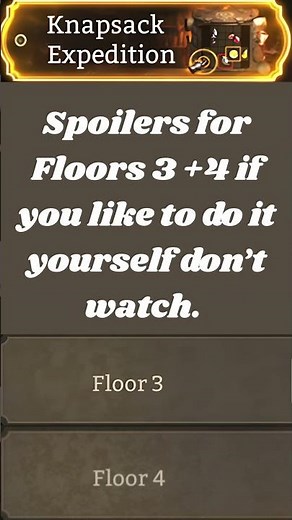 Knapsack Expedition Day 2 – Floors 3 & 4 Solved! | Watcher of Realms #watcherofrealms