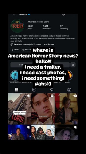 Anticipating American Horror Story Season 13