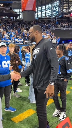 🔗: https://l.mlive.com/vfecc2 Singer Ciara and former Detroit Lions wide receiver Calvin Johnson are both in the house as the Detroit Lions take on the New York Giants on Sunday, Nov. 23, 2025 at Ford Field. | The Ann Arbor News