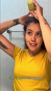 Se tem um produto que não sai da minha rotina, é o Tônico de Fortalecimento da Gota Dourada.