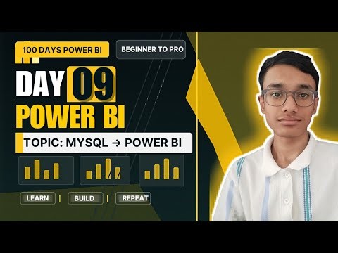 How to Connect MySQL Database to Power BI | Step-by-Step Tutorial | Day 9