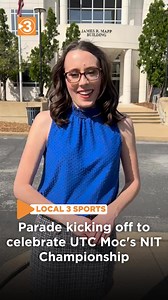 GO MOCS: The City of Chattanooga is set to host a celebratory parade for the Chattanooga Mocs men's basketball team's historic win at the National Invitation Tournament. The parade will kick off at 6:00pm, but we'll be live on Facebook starting at 5:45pm. | Local 3 News