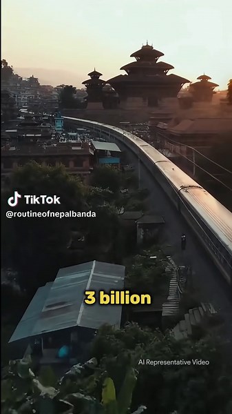 Railway Project plan in Nepal. . #railway #train #ronb #metro