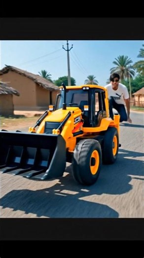 RC big jcb road test #shorts