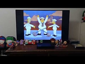 The Simpsons In the Navy clip.