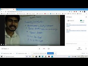 Probabilistic Distribution Concepts