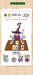 BRAIN TEST LEVEL 144 WALKTHROUGH WITH COMMENTARY