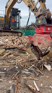 13K views · 171 reactions | Keith Healy using a CAT 312 excavator with Rotar selector grab to pick out timber on a residendtialdemolition project for recycling | RPA Media | Facebook
